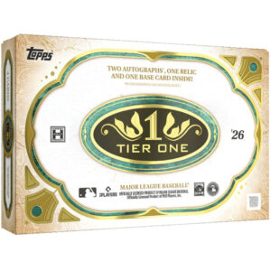 2026 Topps Tier One Baseball Hobby 12 Box Case