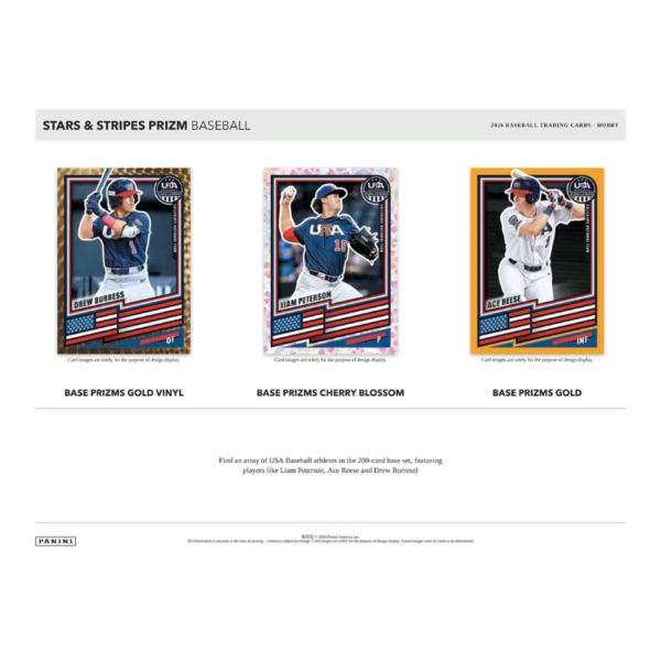 resizing_for_shopify_-_2026-03-12T125819.894-2 2026 Panini USA Stars & Stripes Prizm Baseball Hobby 12 Box Case
